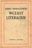 Nowaczyński Adolf - Wczasy literackie